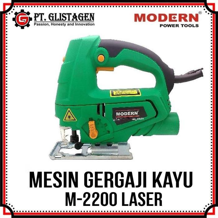 tokobryani Modern M-2200L Mesin Gergaji Jigsaw Modern M 2200L (Laser) Variable Speed