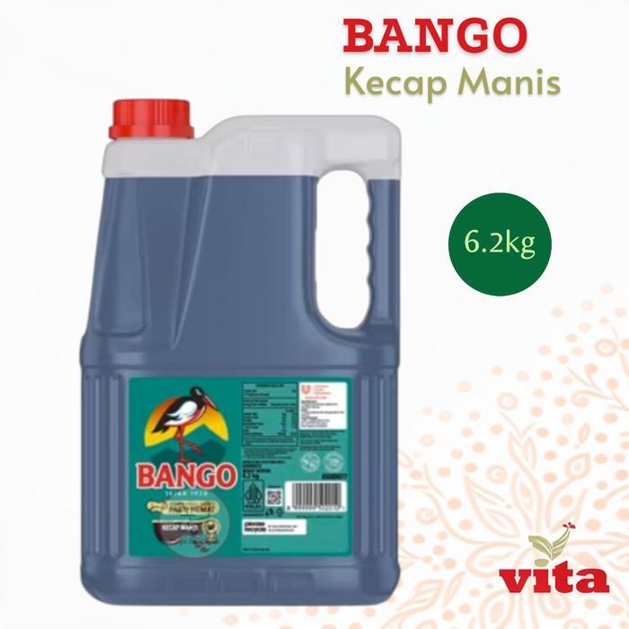 Bango Kecap Manis 6.2kg Kecap Manis Jerigen