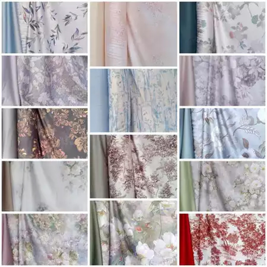 Kain Katun Jepang Satin Twill Premium Per Meter – Bahan Halus Lembut untuk Sprei, Bedcover & Kebutuh
