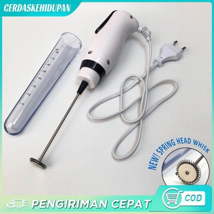 "New" milk frother electric Milk froter elektrik Milk frother listrik Milk foamer Pembuat busa susu