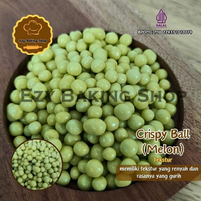 NEW Crispy Ball 100gr - Coklat biskuit warna warni