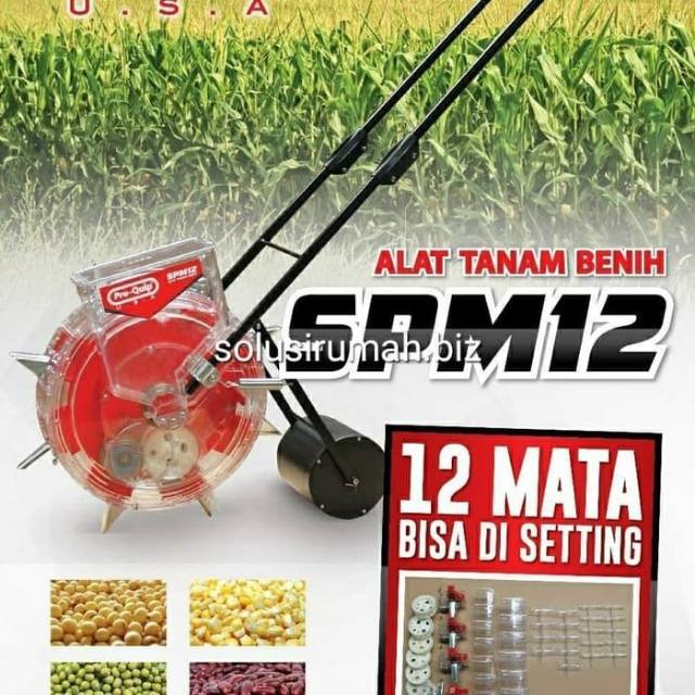 ALAT TANAM BENIH MESIN MANUAL PENANAM PADI JAGUNG PERTANIAN BIBIT
