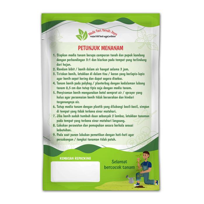 Benih sorgum bioguma air nira batang manis 10 gram terbaik / bibit benih pakan ternak
