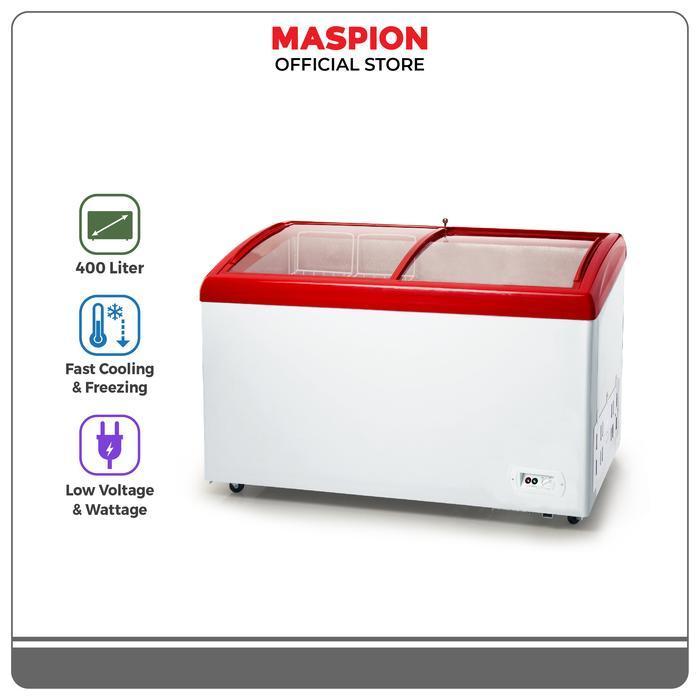 PROMO SPESIAL Maspion Freezer 400 Liter UFH-400 C FK - 400 Liter - 400 Liter