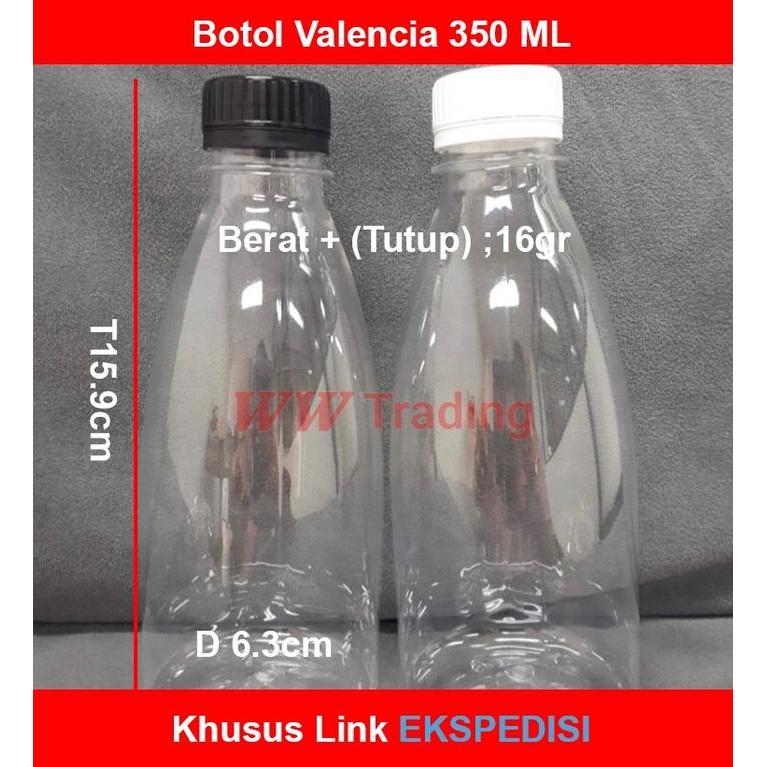 Botol Valencia 350 ml / 350ml PET / Juice / Kale / almond (LINK EXP)