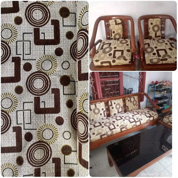 READY STOK KAIN CHENIL KURSI SOFA MINIMALIS PER 1 METER, KAIN SOFA MEUBEL METERAN, BAHAN KURSI SOFA