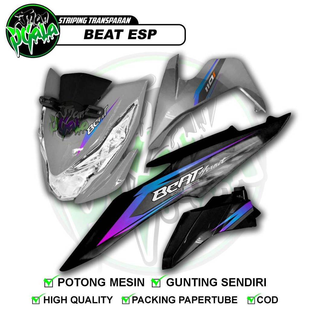 STRIPING BEAT ESP 2017 MOTIF HORNET TRANSPARAN