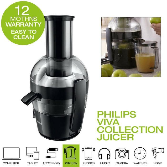 Premium Philips Juicer Juice 700W Hr1855 / Hr 1855 - Garansi Resmi Original