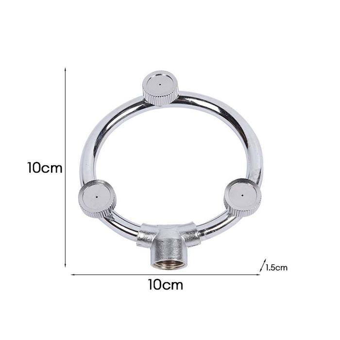 Nozzle Semprot Pertanian Stainless Steel 304, Tekanan Tinggi, Atomisasi Halus, 3 Nozzle - 3-nozzle