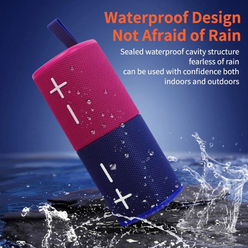 Cyboris S18 Magnetic Suction 2-in-1 Bluetooth Speaker Portable Boombox with Colorful Light HIFI