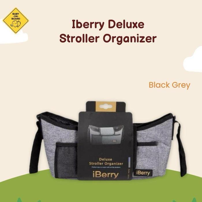 Iberry Deluxe Stroller Organizer Bag Tas Stroller Bayi