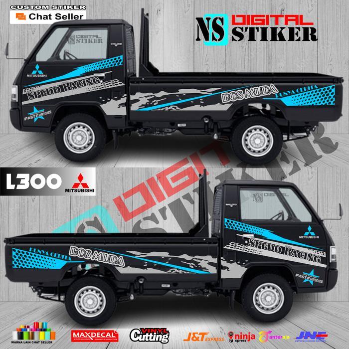 Stiker Cutting Mobil L300 Cutting Stiker Mobil Pick Up L300 Terbaru Keren
