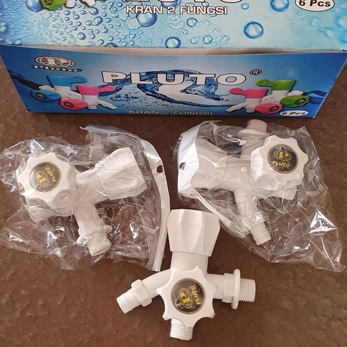 NEW kran cabang shower plastik/double shower pth pluto