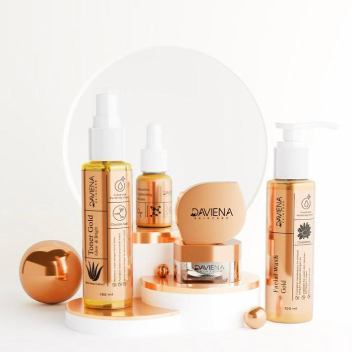 Terlaris Paket Gold Series Daviena SkincareDaviena SkincareGold Series Daviena SkincareDaviena
