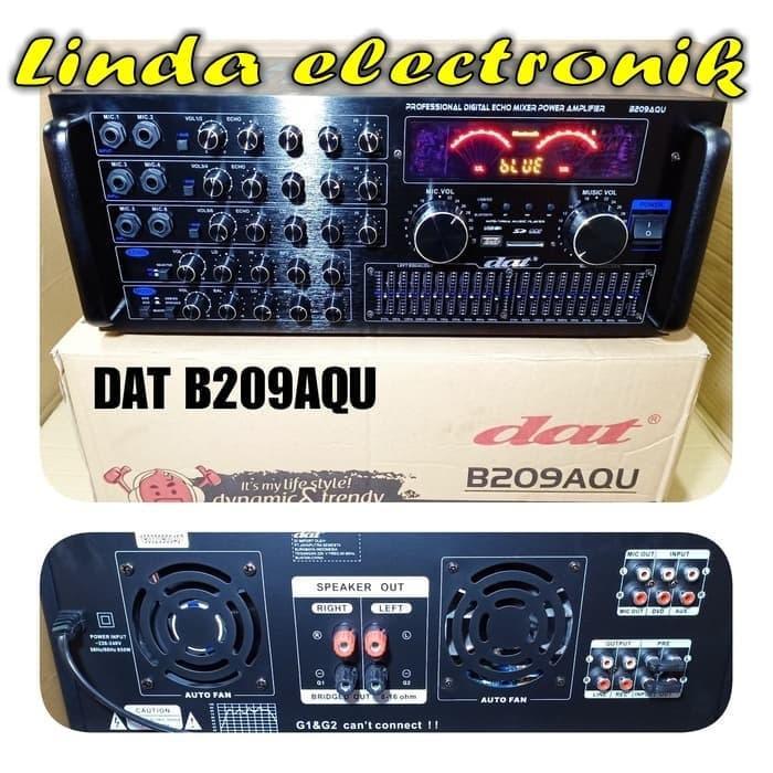 amplifier DAT B209AQU profesional mixing ORYGINAL
