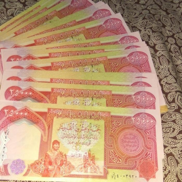 Promo Dinar Irak Iraq Pecahan 25000 Murah Buat Koleksi Dan Investasi Terlaris