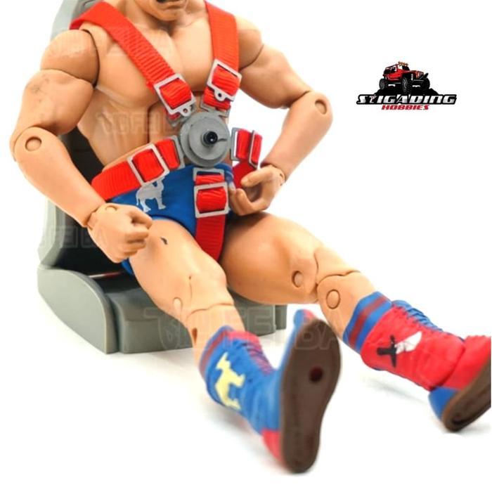 REALISTIC SEAT BELT SABUK PENGAMAN MINIATUR 1/10 RC ADVENTURE