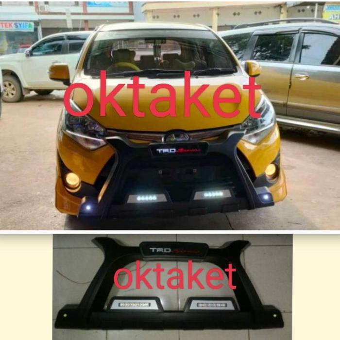 TANDUK DEPAN BUMPER DEPAN MODEL LUXURY TRD SPORTIVO AGYA AYLA 2017 2020 2021 2023 GR SPORT