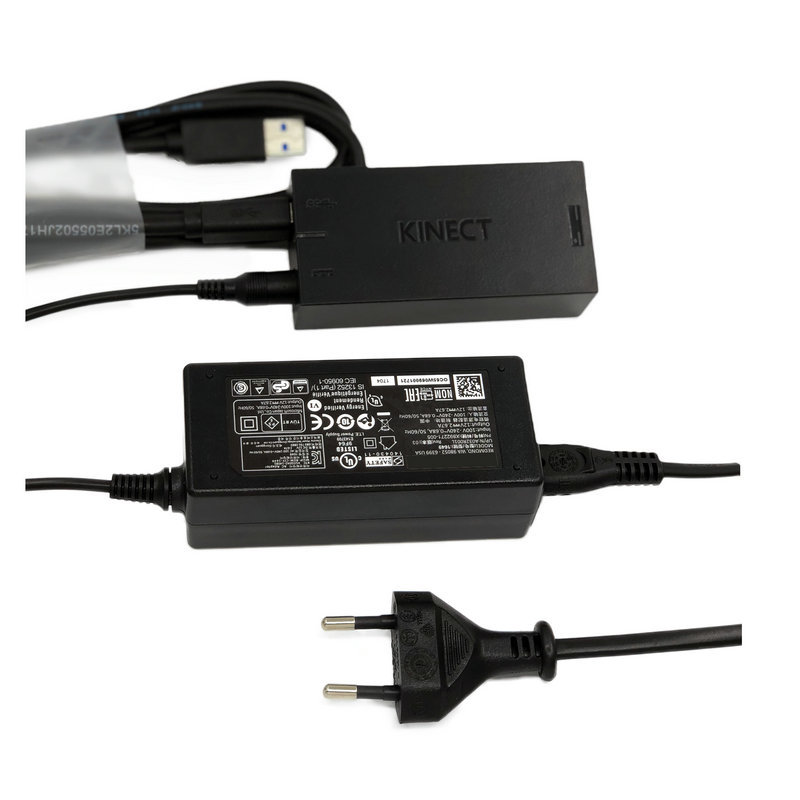 New Kinect USB AC Adapter 2.0 3.0 Power Supply Adaptor for Xbox One S/X Support for Windows PC