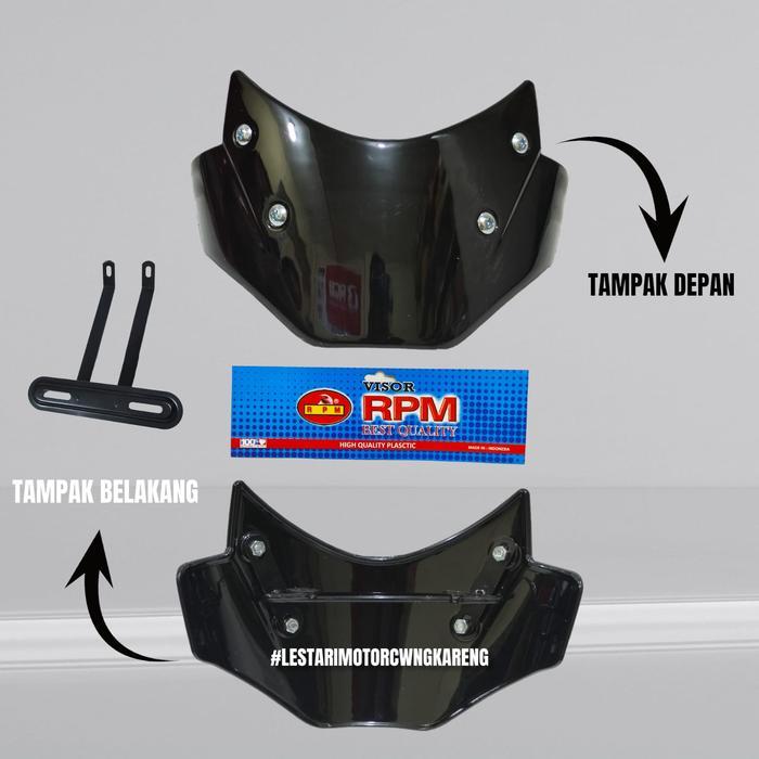 VISOR VARIASI VIXION NEW - RPM MOTORCYLE