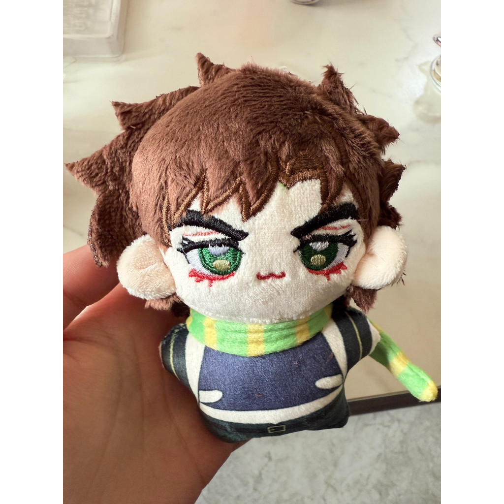 10CM Anime JoJo's Bizarre Adventure Jolyne Cujoh Kakyoin Tenmei Plush Keychain Pendant Cotton