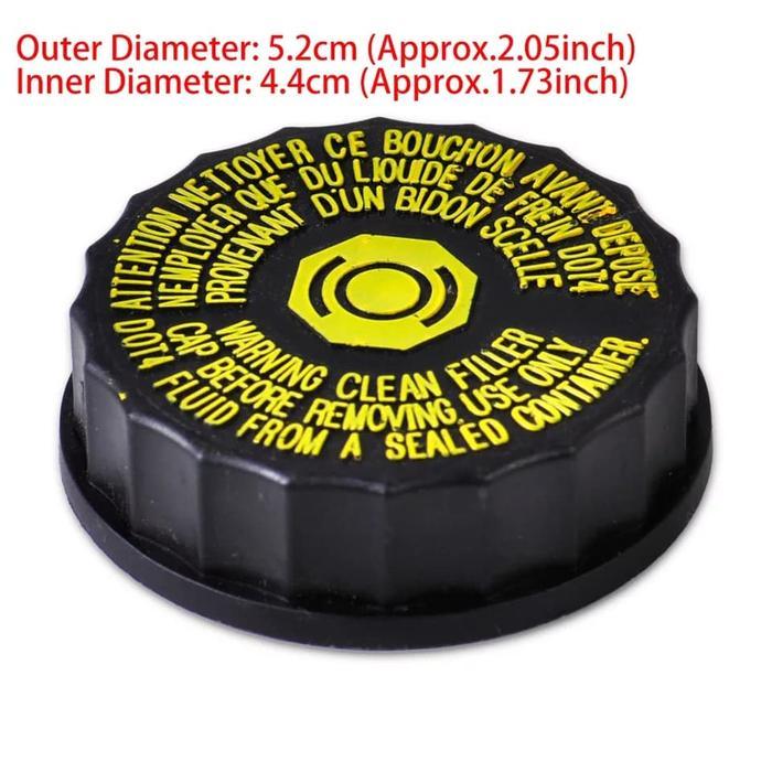 TUTUP TANGKI MINYAK PS MOBIL PEUGEOT 206 306 307 308 408 508 TANK CAP OK.
