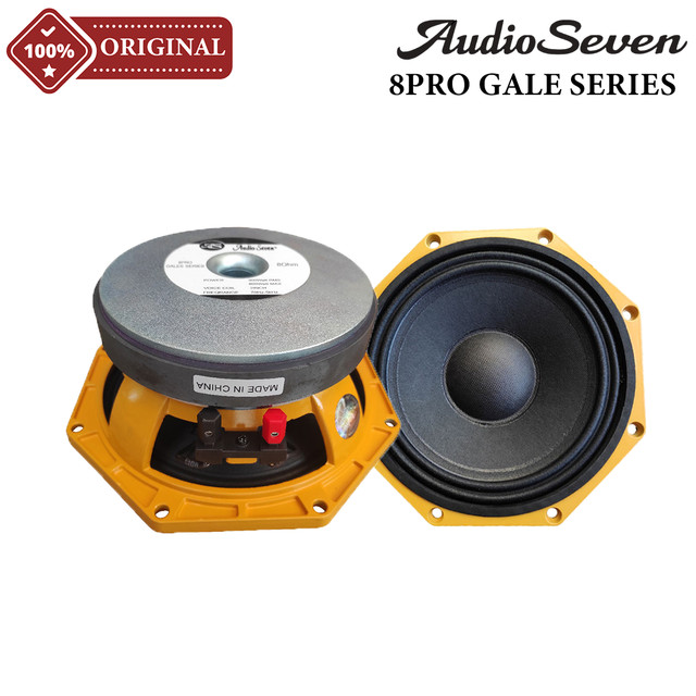 Komponen Speaker 8 Inch AUDIO SEVEN 8PRO | 8 PRO Original MAX 600 Watt