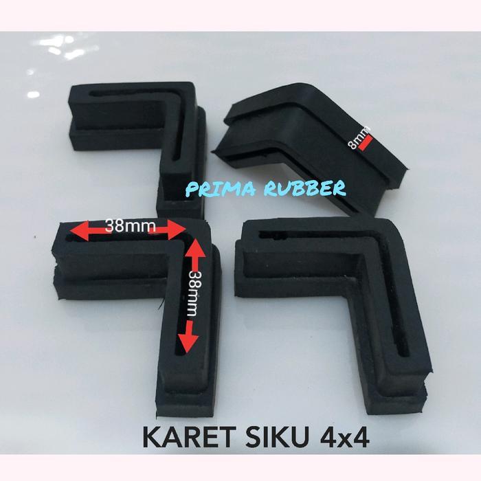 NEW 10pcs Karet Alas Furniture Siku 4x4 - Pelindung Gesekan Langsung ke Lantai