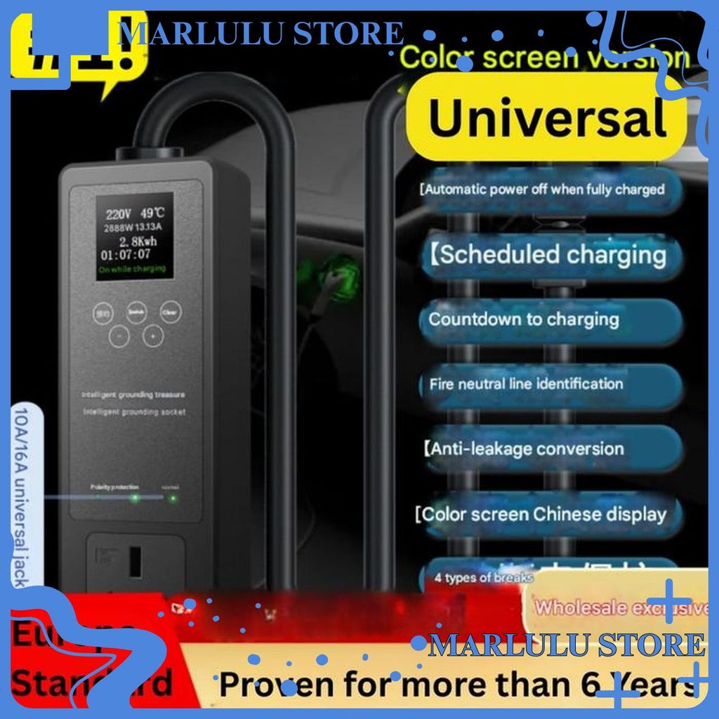 NEW ENERGY NEWENERGY INTELLIGENT GROUNDING SOCKET STOP KONTAK PINTAR EU BEBAS TANPA GROUNDING PROMO 