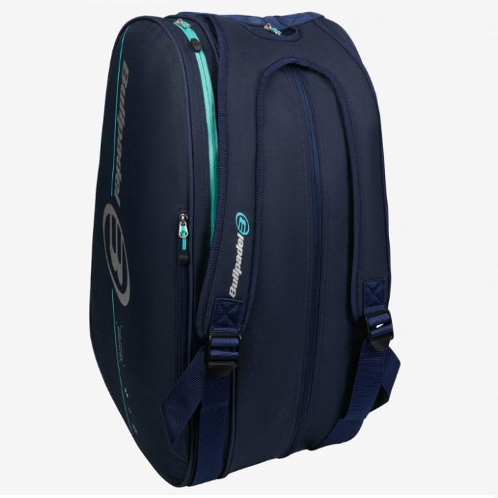 Serendity// Bullpadel Padel Bag / Tas Tour Navy / Yellow Original 100% Racket Cover Ransel