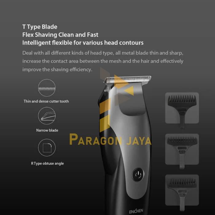 Alat Cukur Rambut Elektrik Hair Clipper Enchen Hummingbird