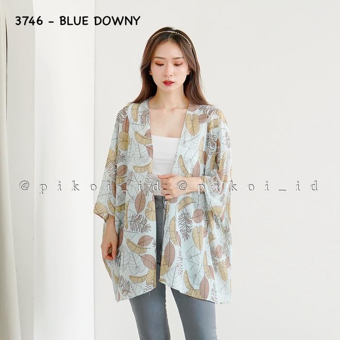 Floral Outer / Luaran Bunga / Cardigan Motif Murah / Kimono Ikat Bunga Tbk