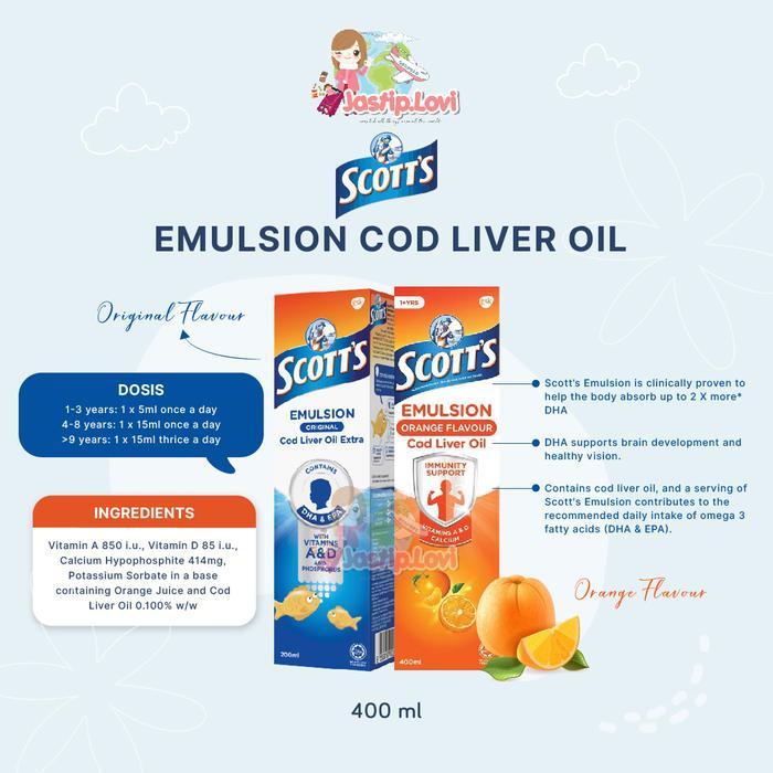 Scott'S Emulsion Import Singapore Tbk