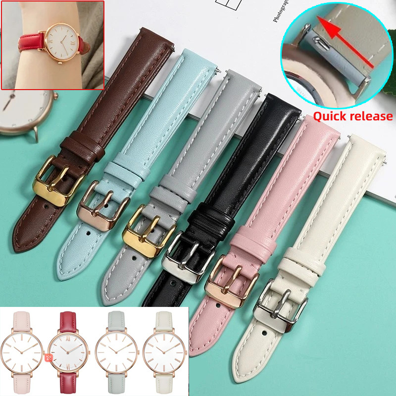Quick release Fashion watch band For Casio Citizen Fossil DW Strap 12mm 14mm 16mm 18 Ladies Blue