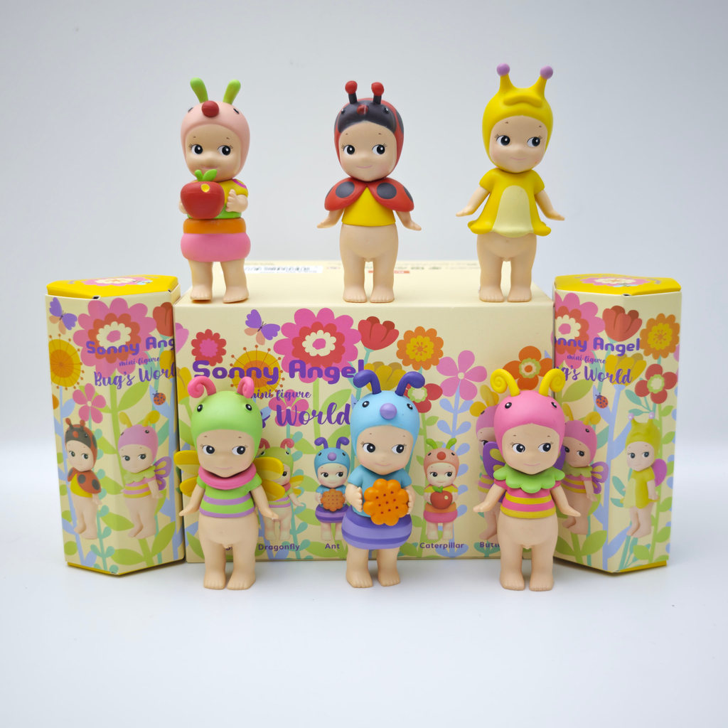 Sonny Angel Blind Box Toys Bug's World Series Mini Anime Action Figure Cute Doll Ornaments