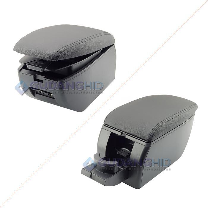 Armrest Mobil Toyota Agya Daihatsu Ayla 2023 2024 Up Console Box 5 USB Port Charger