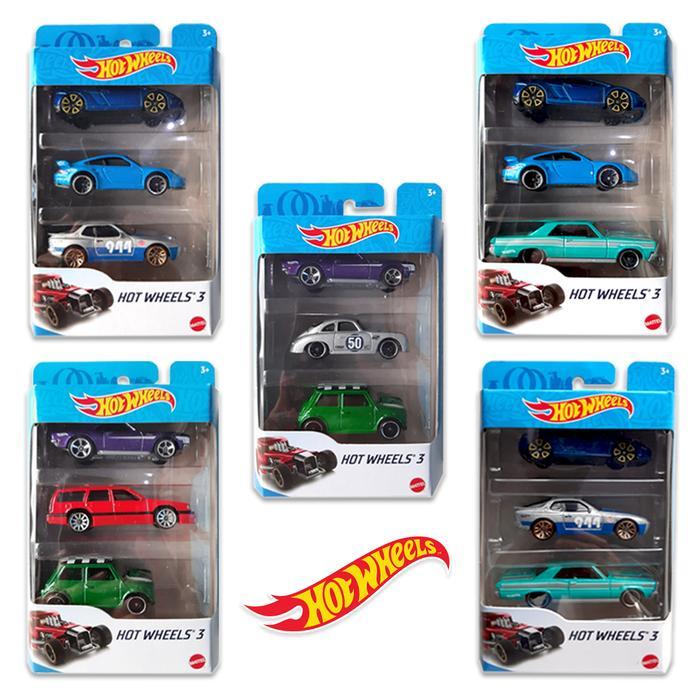 BISA COD Hot Wheels 3 Pack Gift Pack