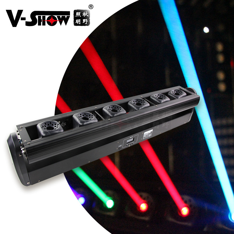 High Quality RGB Laser Moving Head 6 Beam Club Laser Lights Bar