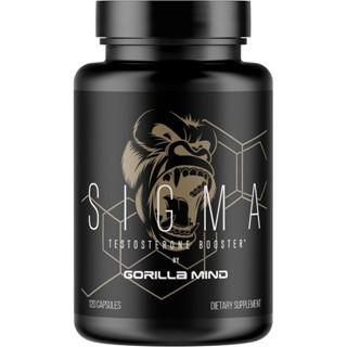 Gorilla Mind Sigma Testosterone Booster - Made with Tongkat Ali and Fadogia Agrestis Extract 120