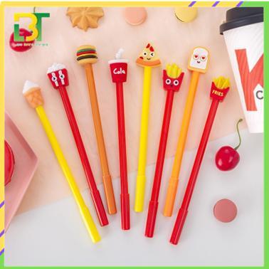 LBT Pena Fast Food Karakter Lucu Model Junk Food Alat Tulis Sekolah