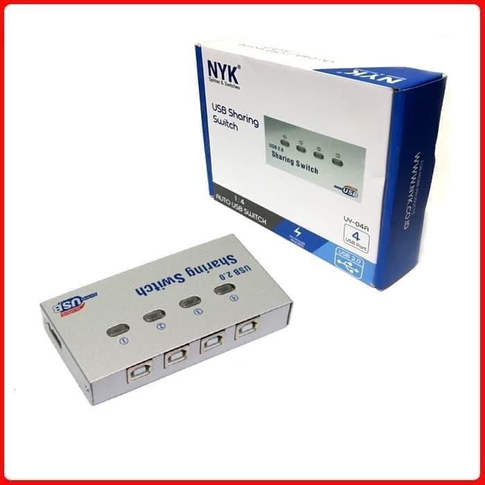 Nyk Auto Switch Printer 4Port/USB Sharing Switch Printer 4Port