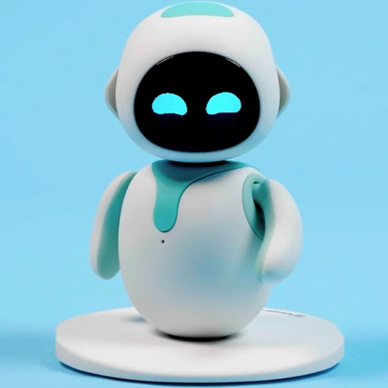 AI Christmas Gift Smart Robot with Hat Electronic Automation Ai Robot Emotional Interaction Vocal