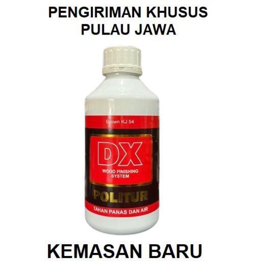 BERGARANSI Pelitur/Politur Kayu DX Kaleng 1 Ltr Pewarna Kayu Jadi Tinggal Pakai