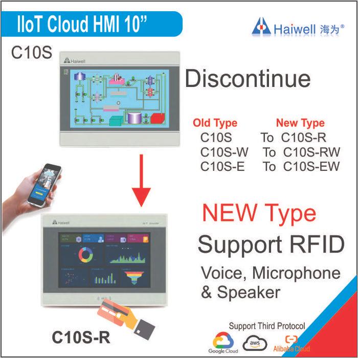 C10S Haiwell HMI 10 Inch