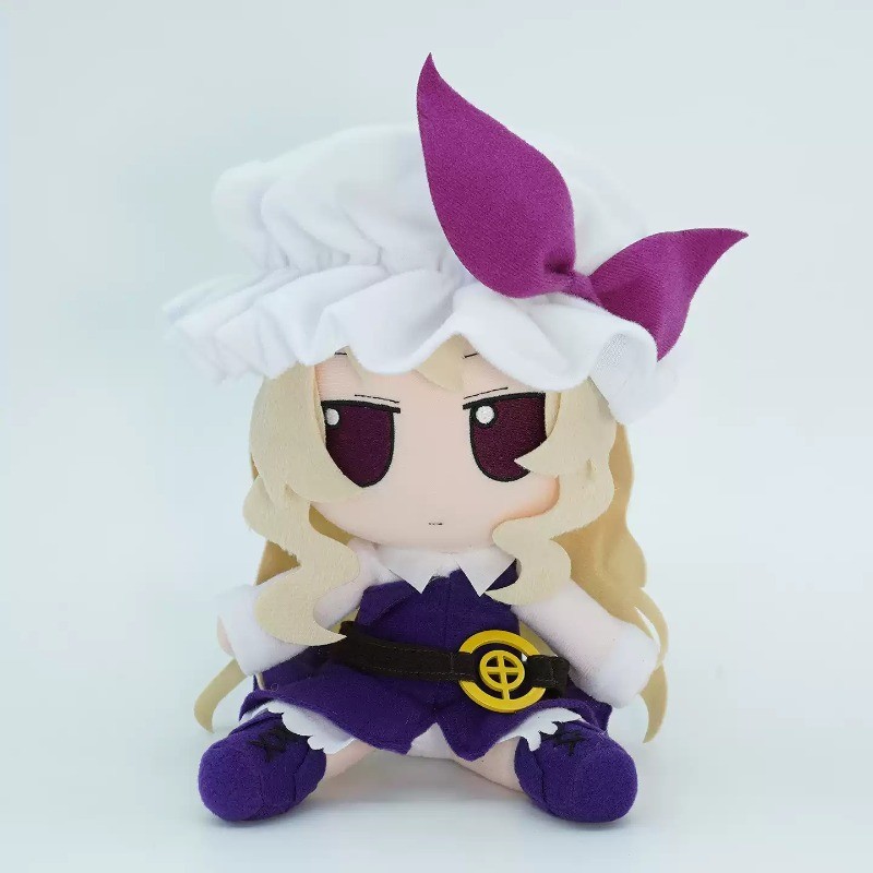 20cm Anime Game TouHou Project Watatsuki no Toyohime Kawaii Fumo Cosplay Soft Cotton Doll Dress Up