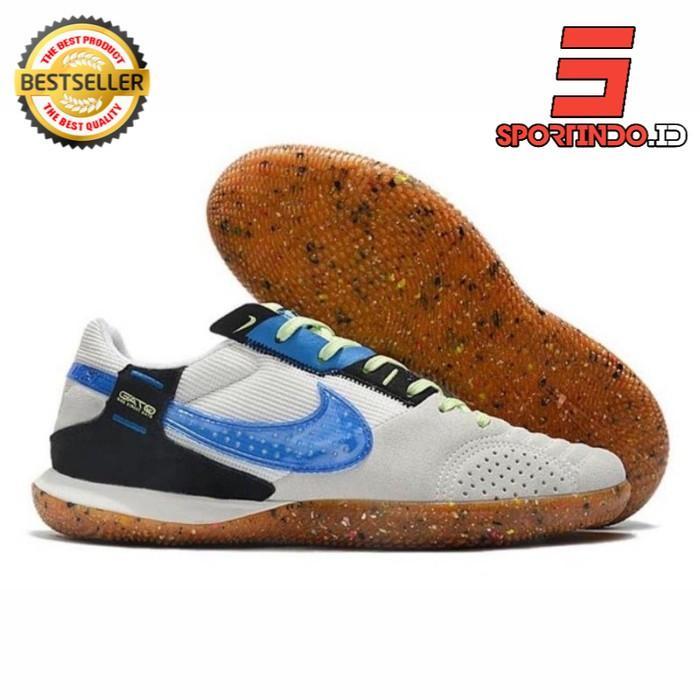 Sepatu Futsal Nike Street Gato White Multicolor Terlaris