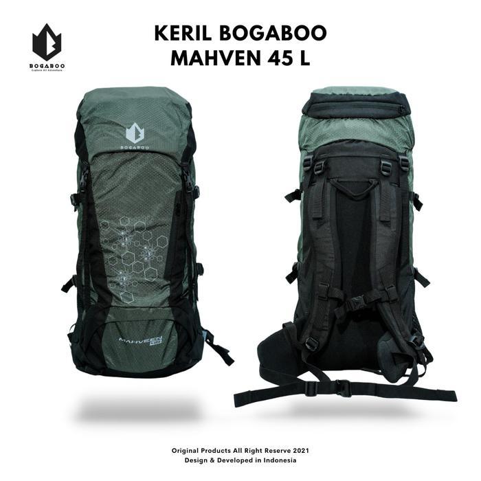 Tnf - Tas Keril Seri Mahven - Carrier - Tas Ransel 45 L + 10 L