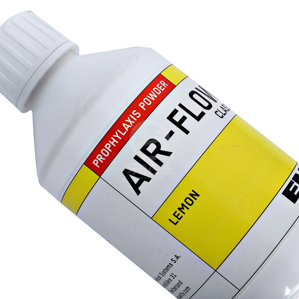 Dental Material EMS Prophylaxis Powder AirFlow Classic Lemon Teeth Cleaning Polishing Sandblasting