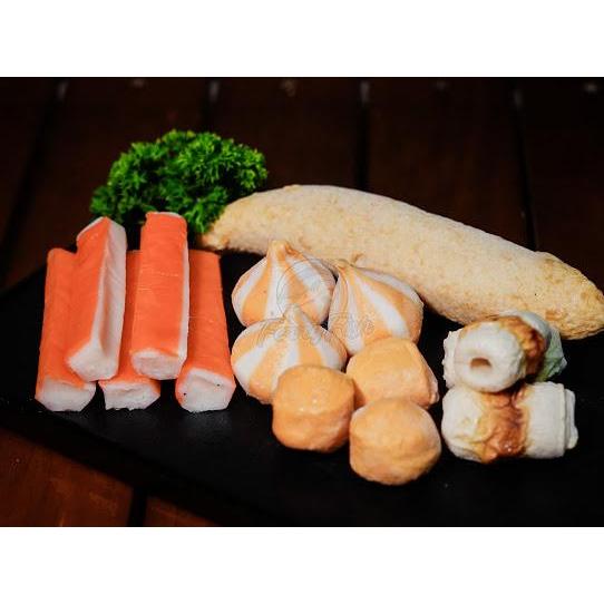 Bakso Mix Seafood Frozen 1 Kg