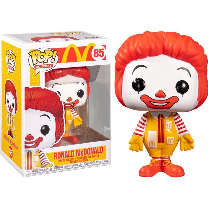 FUNKO POP AD ICONS - MCDONALD'S - RONALD MCDONALD CLOWN #85